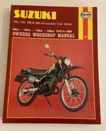 Suzuki Air-cooled Trail Bikes. Owners Workshop Manual.