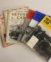 The Veteran Car Club Gazette 1967- 1976 (36 issues)