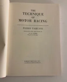 The Technique of Motor Racing